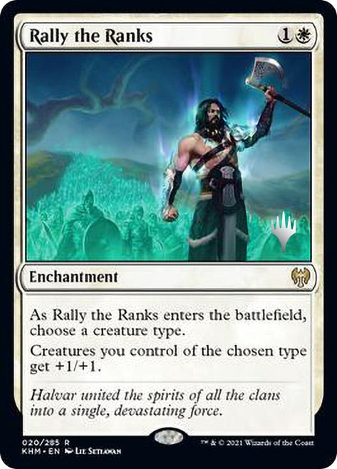 Rally the Ranks (Promo Pack) [Kaldheim Promos] | GrognardGamesBatavia