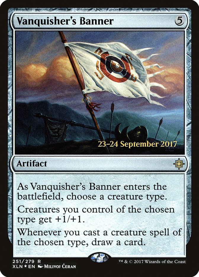 Vanquisher's Banner [Ixalan Prerelease Promos] | GrognardGamesBatavia