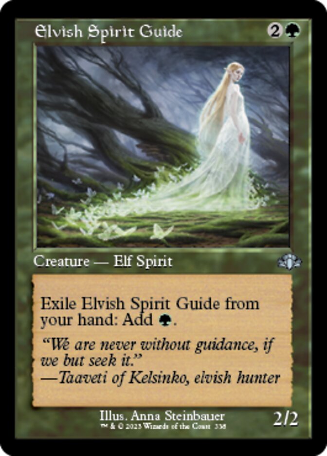 Elvish Spirit Guide (Retro) [Dominaria Remastered] | GrognardGamesBatavia