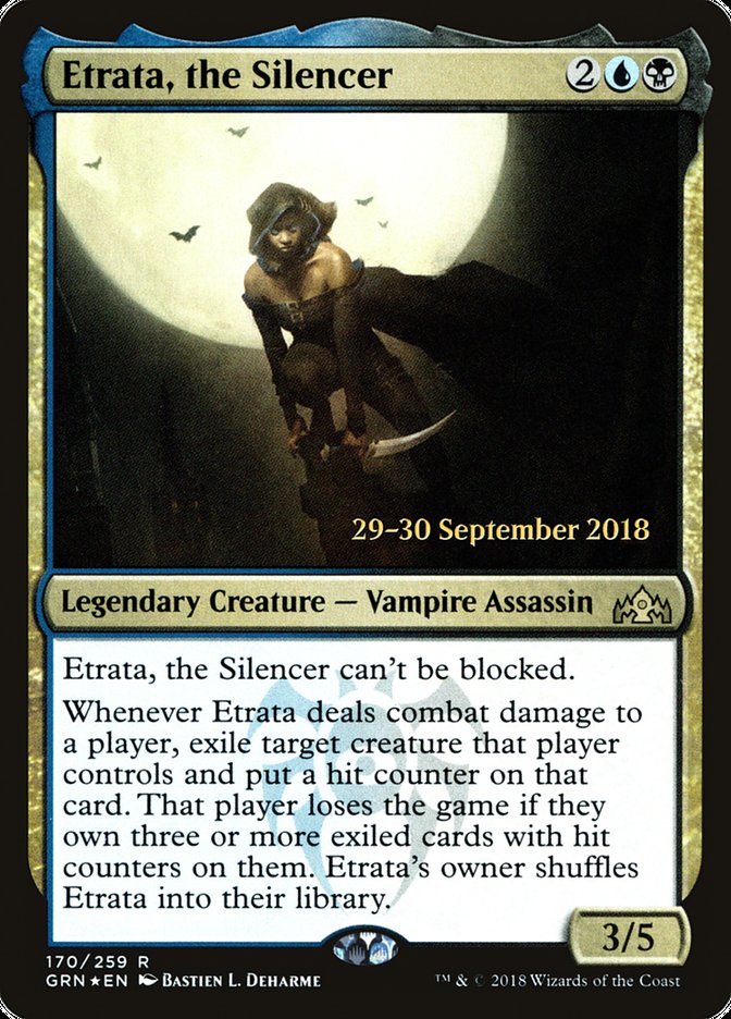 Etrata, the Silencer [Guilds of Ravnica Prerelease Promos] | GrognardGamesBatavia