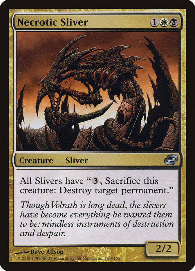 Necrotic Sliver [Planar Chaos] | GrognardGamesBatavia