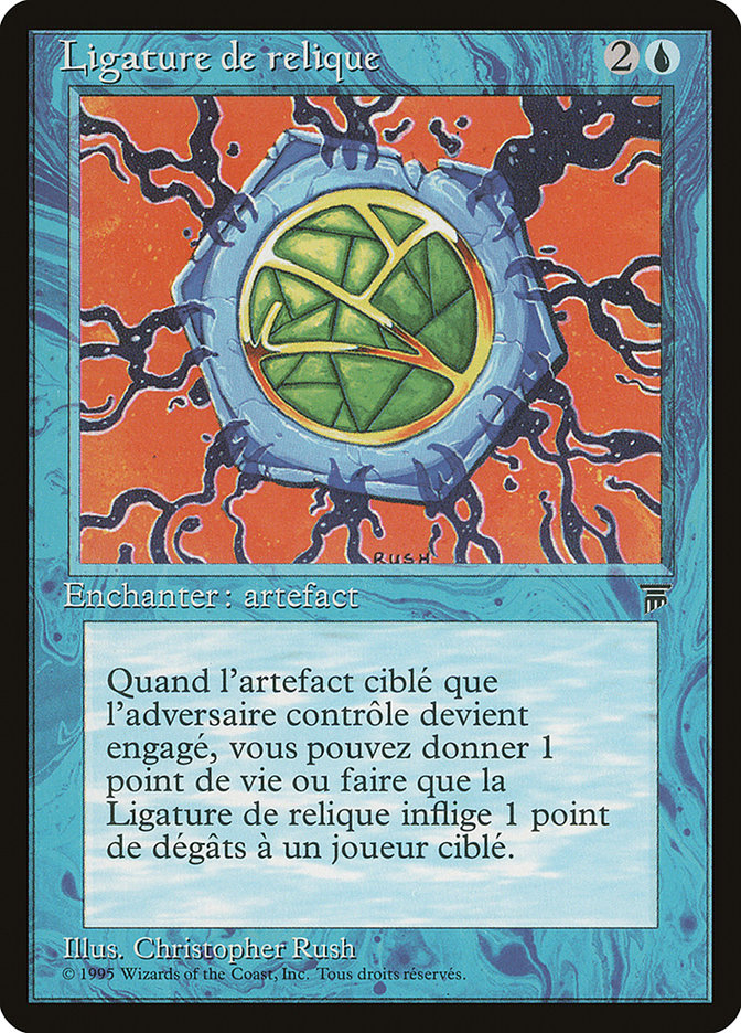 Relic Bind (French) - "Ligature de relique" [Renaissance] | GrognardGamesBatavia