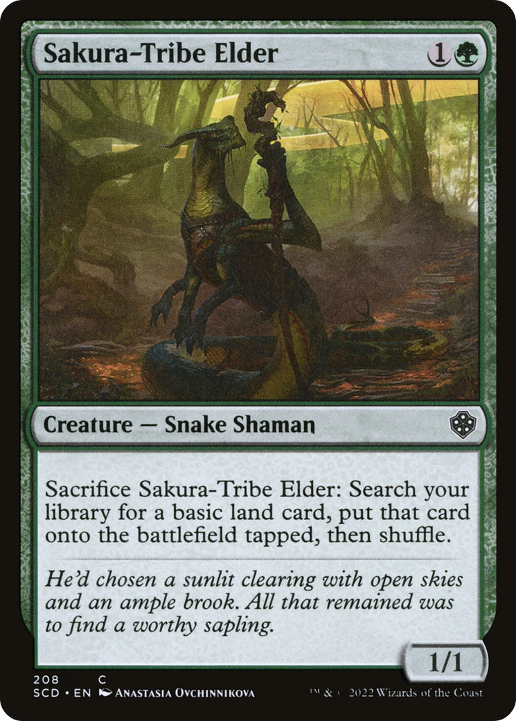 Sakura-Tribe Elder [Starter Commander Decks] | GrognardGamesBatavia