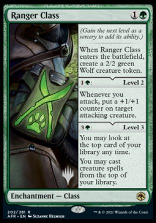 Ranger Class (Promo Pack) [Dungeons & Dragons: Adventures in the Forgotten Realms Promos] | GrognardGamesBatavia