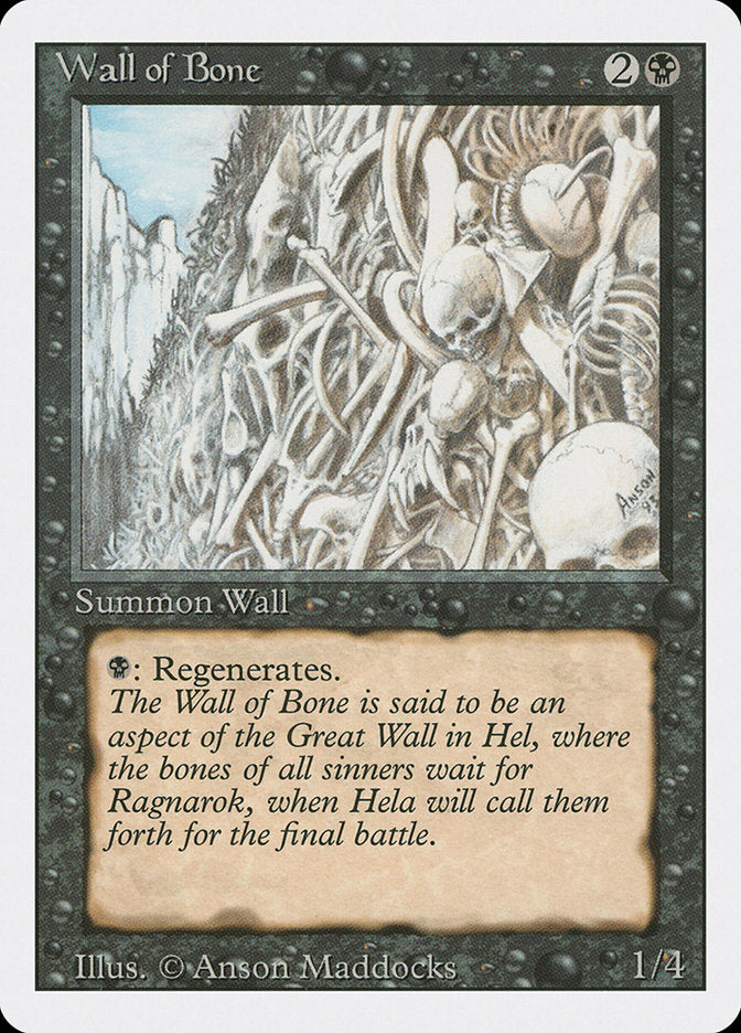 Wall of Bone [Revised Edition] | GrognardGamesBatavia