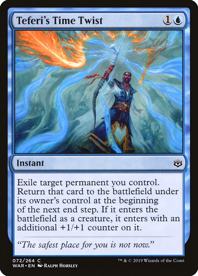 Teferi's Time Twist [War of the Spark] | GrognardGamesBatavia