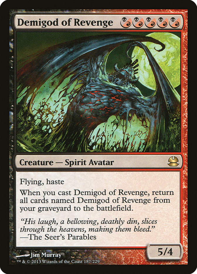 Demigod of Revenge [Modern Masters] | GrognardGamesBatavia