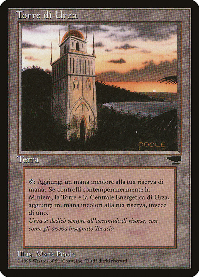 Urza's Tower (Forest) (Italian) - "Torre di Urza" [Rinascimento] | GrognardGamesBatavia