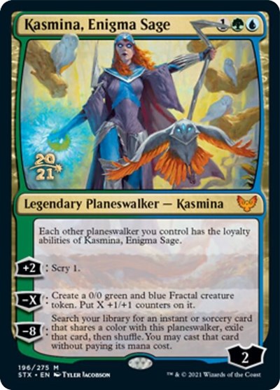 Kasmina, Enigma Sage [Strixhaven: School of Mages Prerelease Promos] | GrognardGamesBatavia