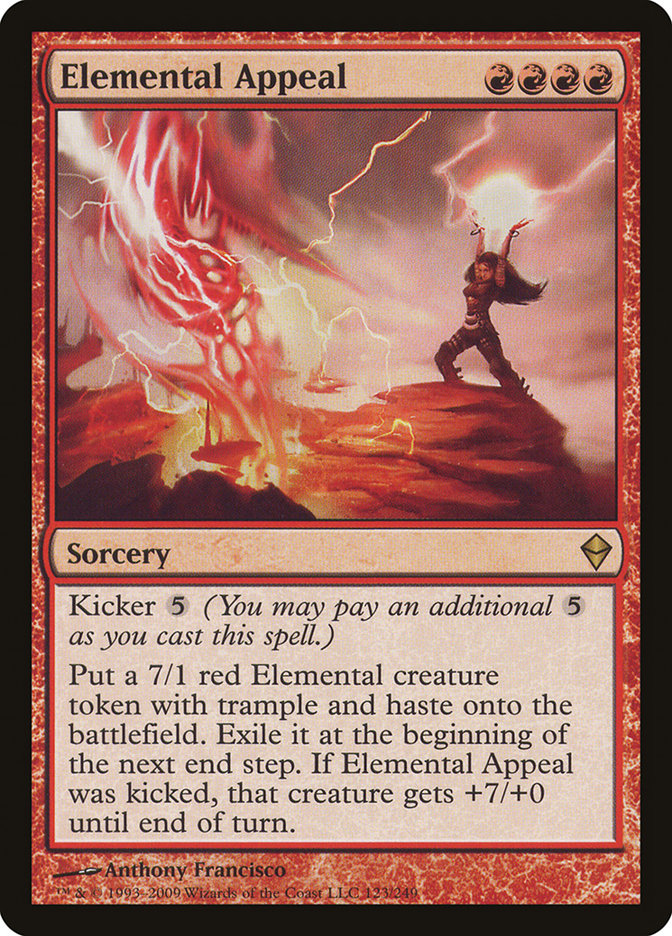 Elemental Appeal [Zendikar] | GrognardGamesBatavia