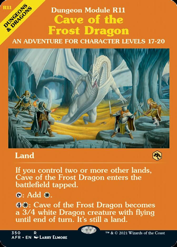 Cave of the Frost Dragon (Dungeon Module) [Dungeons & Dragons: Adventures in the Forgotten Realms] | GrognardGamesBatavia