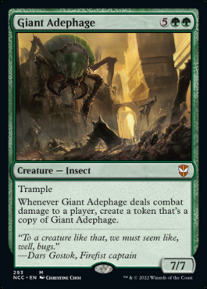 Giant Adephage [Streets of New Capenna Commander] | GrognardGamesBatavia