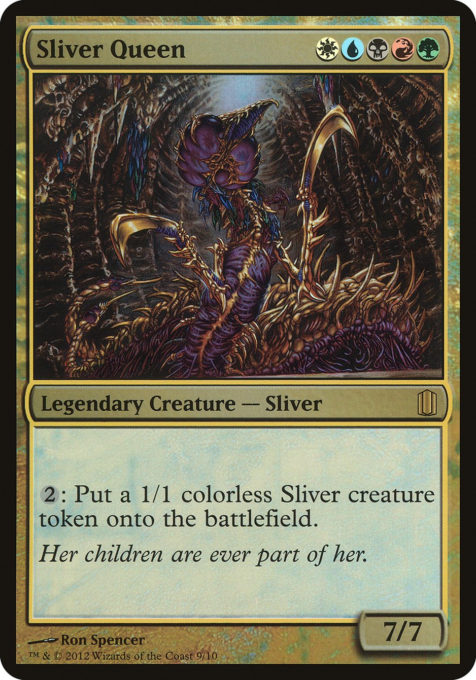 Sliver Queen (Oversized) [Commander's Arsenal Oversized] | GrognardGamesBatavia