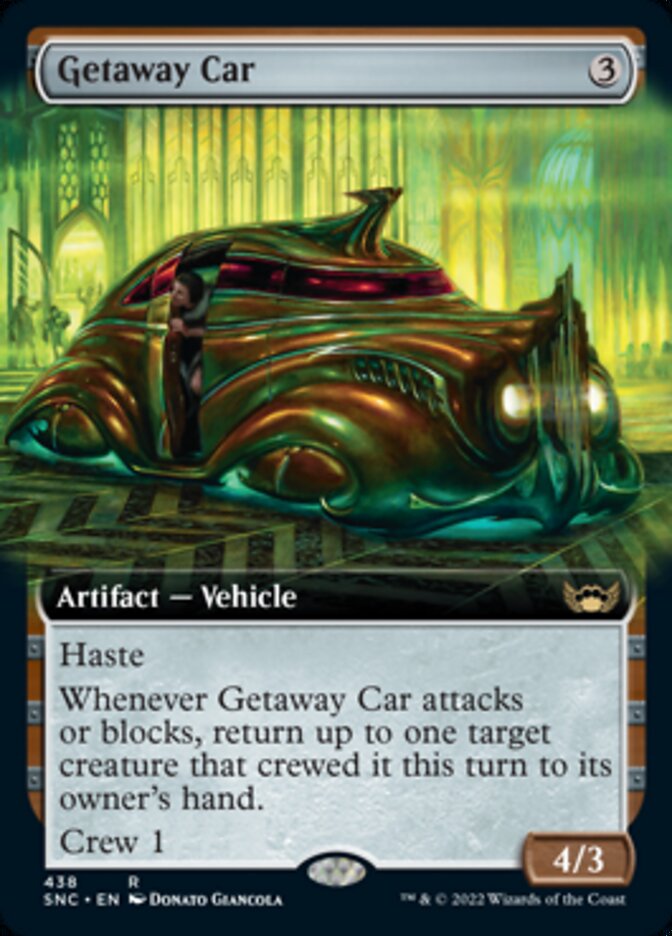 Getaway Car (Extended Art) [Streets of New Capenna] | GrognardGamesBatavia