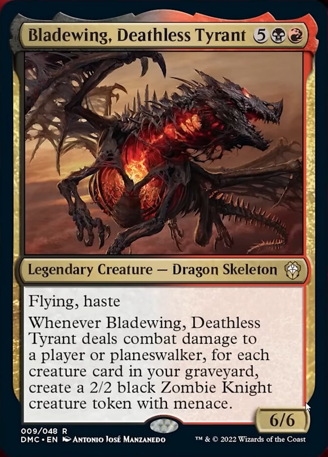 Bladewing, Deathless Tyrant [Dominaria United Commander] | GrognardGamesBatavia