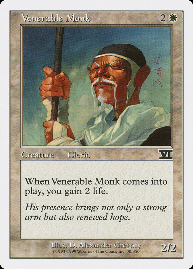 Venerable Monk [Classic Sixth Edition] | GrognardGamesBatavia