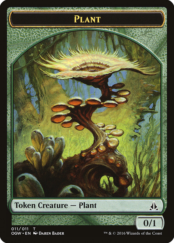 Plant Token [Oath of the Gatewatch Tokens] | GrognardGamesBatavia