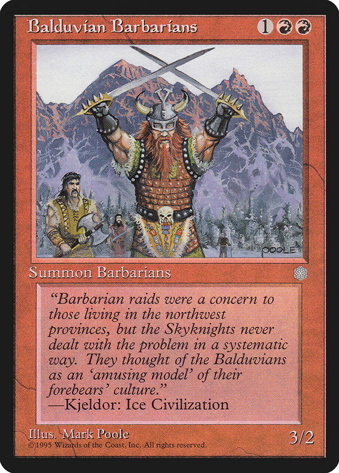 Balduvian Barbarians [Ice Age] | GrognardGamesBatavia
