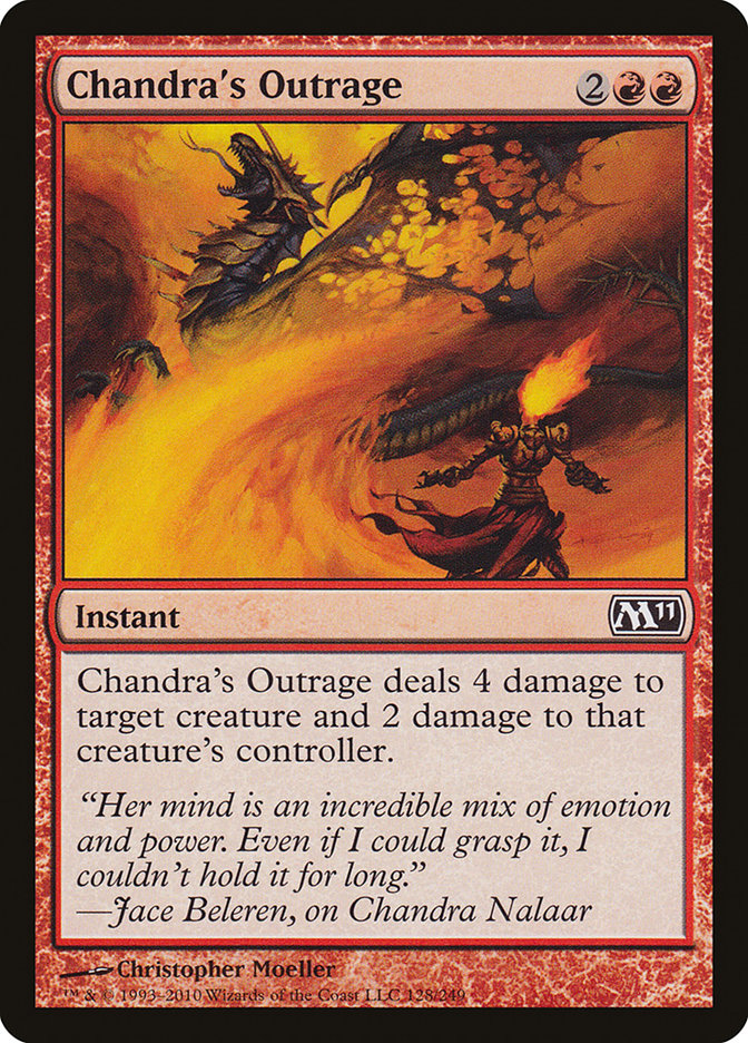 Chandra's Outrage [Magic 2011] | GrognardGamesBatavia