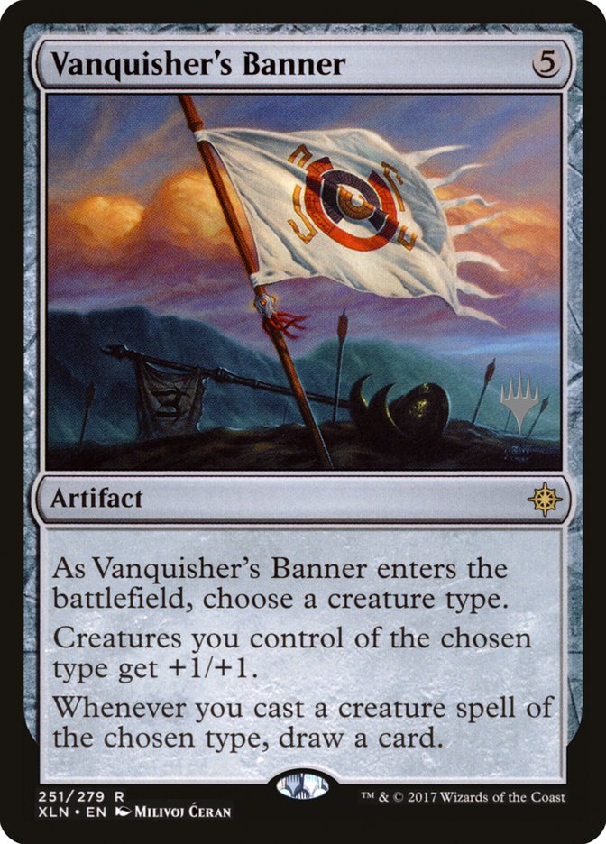 Vanquisher's Banner (Promo Pack) [Ixalan Promos] | GrognardGamesBatavia