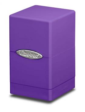 Ultra Pro Satin Tower Deck Box - Purple | GrognardGamesBatavia
