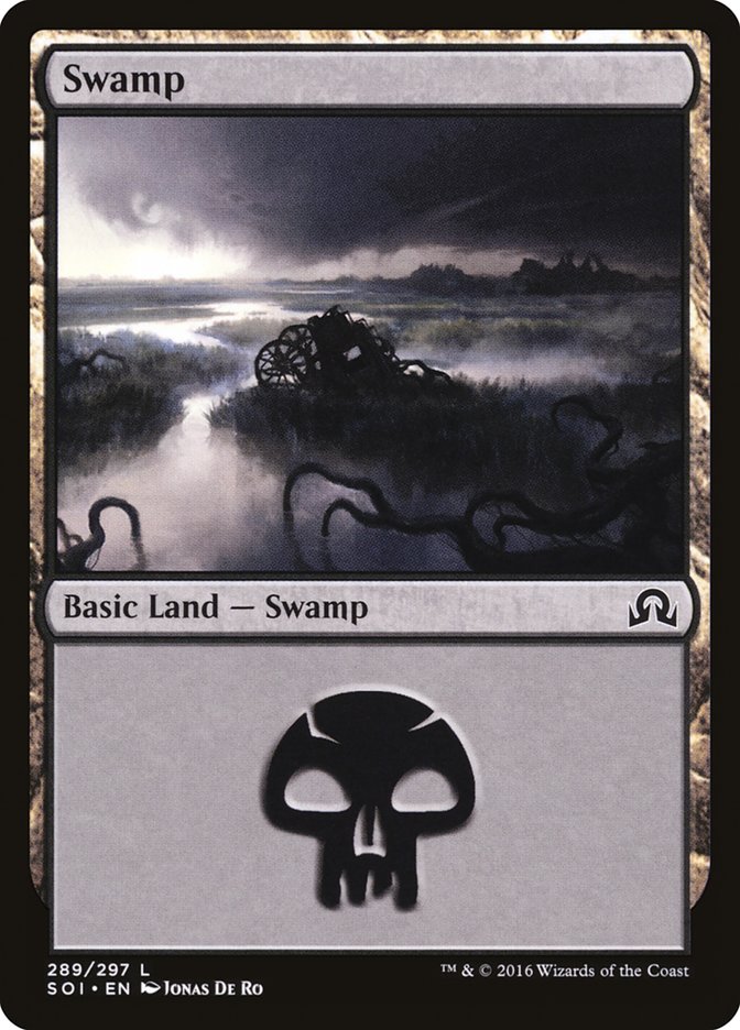 Swamp (289) [Shadows over Innistrad] | GrognardGamesBatavia