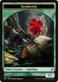 Saproling // Treasure (010) Double-Sided Token [Explorers of Ixalan Tokens] | GrognardGamesBatavia