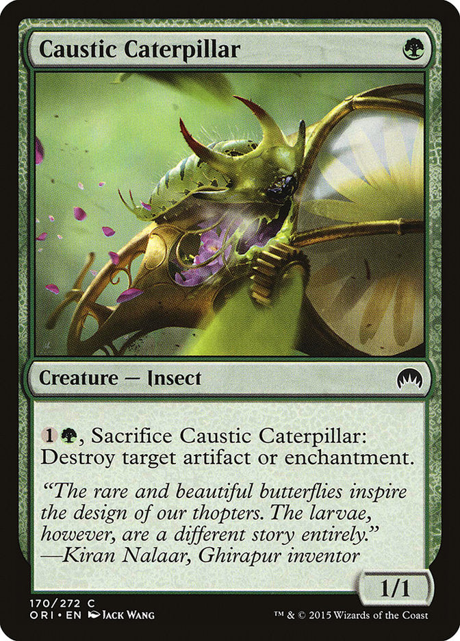 Caustic Caterpillar [Magic Origins] | GrognardGamesBatavia