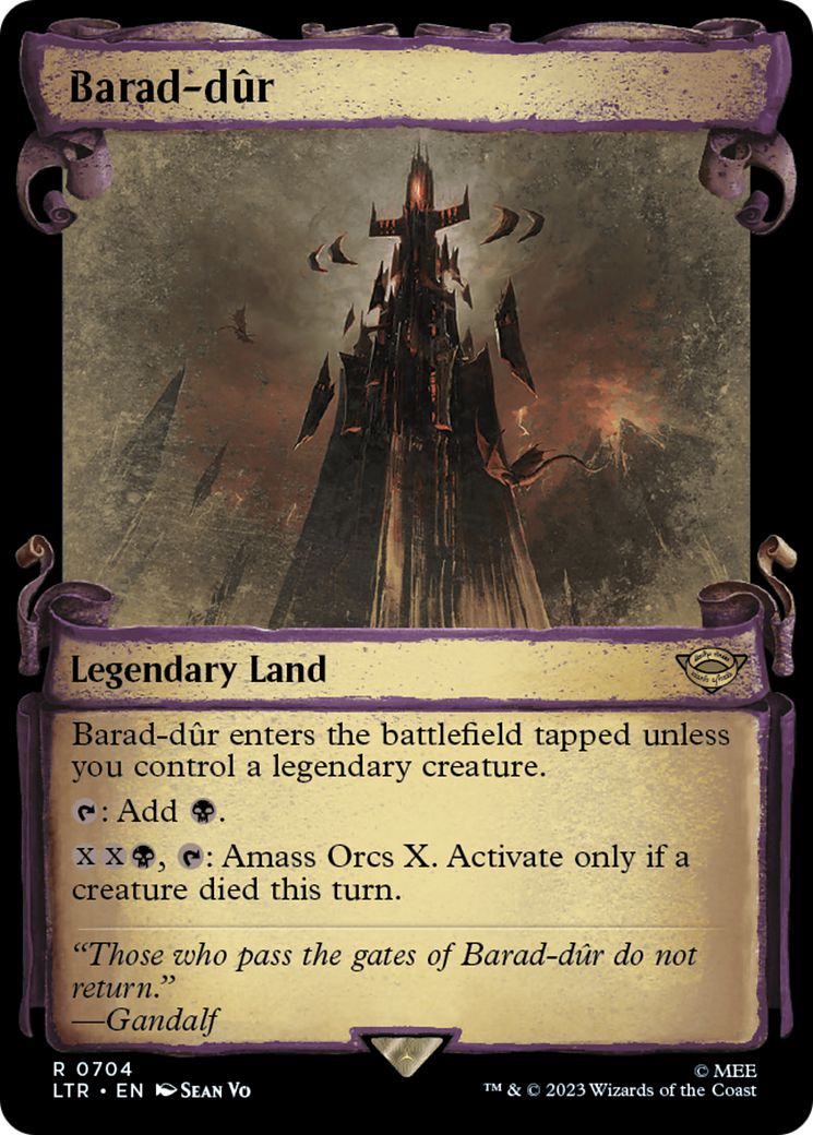 Barad-dur [The Lord of the Rings: Tales of Middle-Earth Showcase Scrolls] | GrognardGamesBatavia