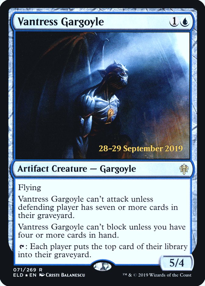 Vantress Gargoyle [Throne of Eldraine Prerelease Promos] | GrognardGamesBatavia