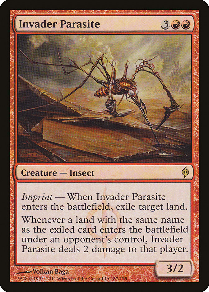 Invader Parasite [New Phyrexia] | GrognardGamesBatavia