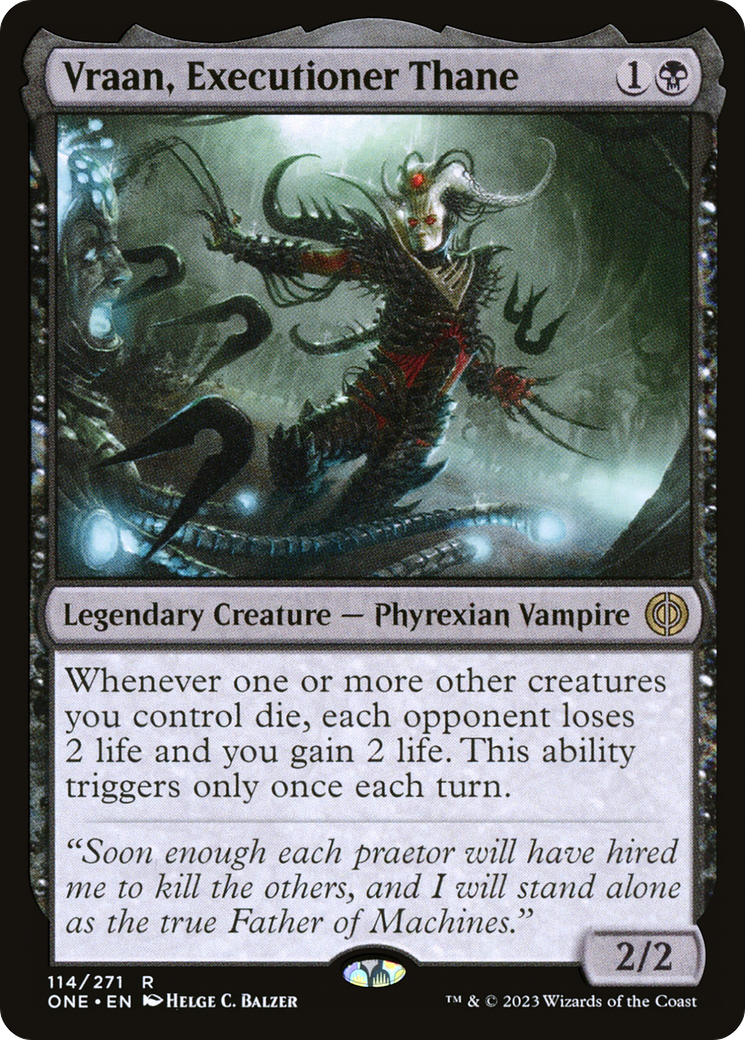 Vraan, Executioner Thane [Phyrexia: All Will Be One] | GrognardGamesBatavia