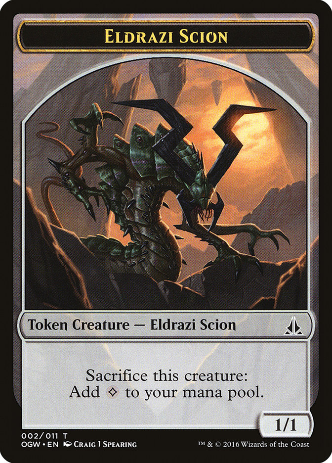 Eldrazi Scion Token (002/011) [Oath of the Gatewatch Tokens] | GrognardGamesBatavia