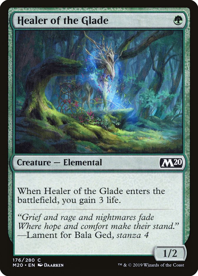 Healer of the Glade [Core Set 2020] | GrognardGamesBatavia