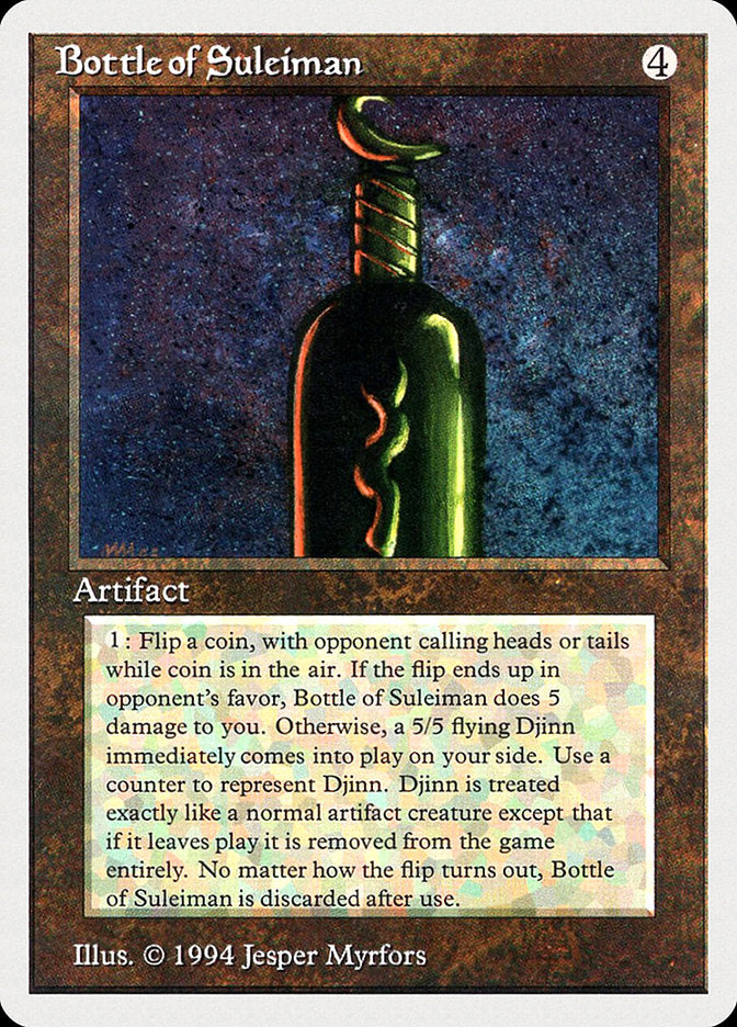 Bottle of Suleiman [Summer Magic / Edgar] | GrognardGamesBatavia