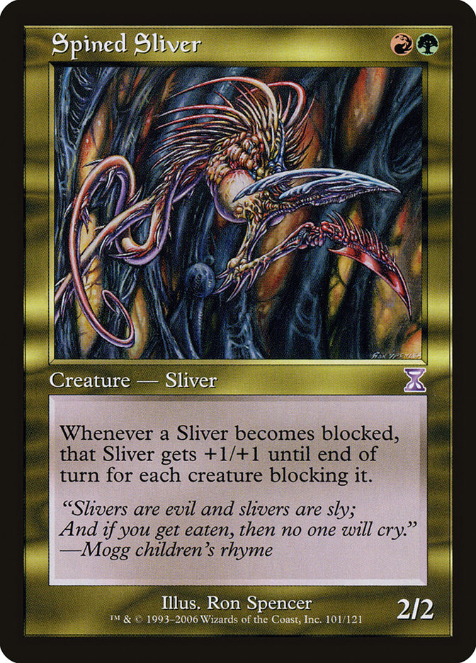 Spined Sliver [Time Spiral Timeshifted] | GrognardGamesBatavia