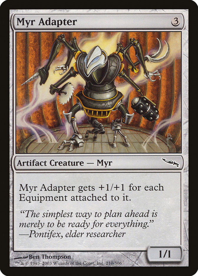 Myr Adapter [Mirrodin] | GrognardGamesBatavia