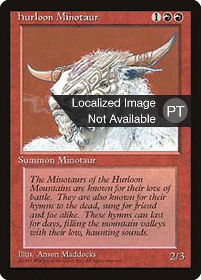 Hurloon Minotaur [Fourth Edition (Foreign Black Border)] | GrognardGamesBatavia