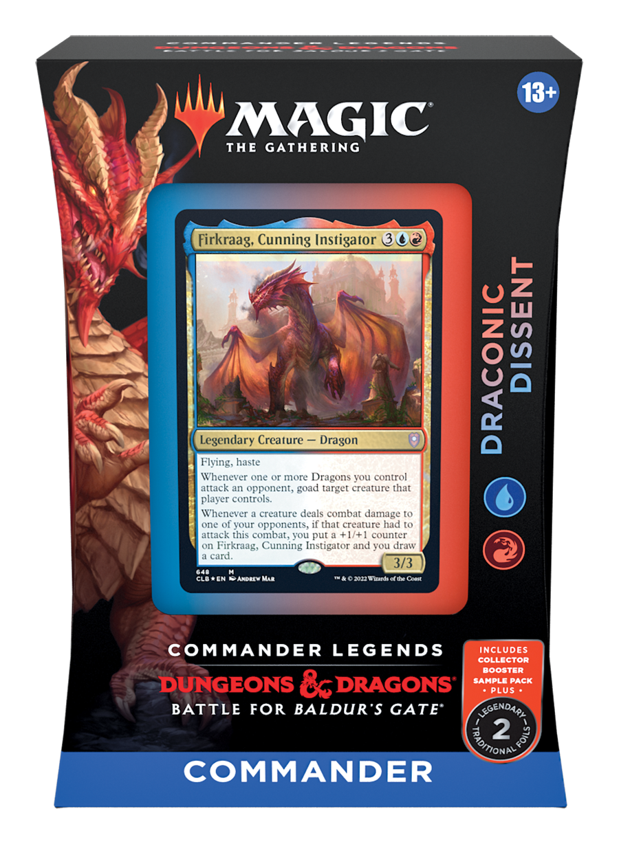 Commander Legends: Battle for Baldur's Gate - Commander Deck (Draconic Dissent) | GrognardGamesBatavia