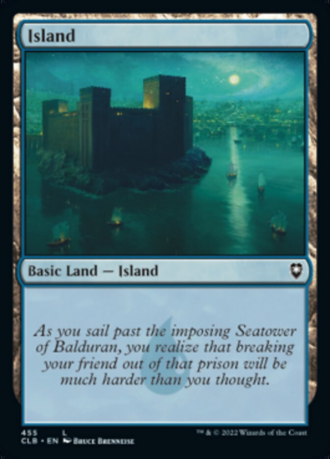 Island (455) [Commander Legends: Battle for Baldur's Gate] | GrognardGamesBatavia