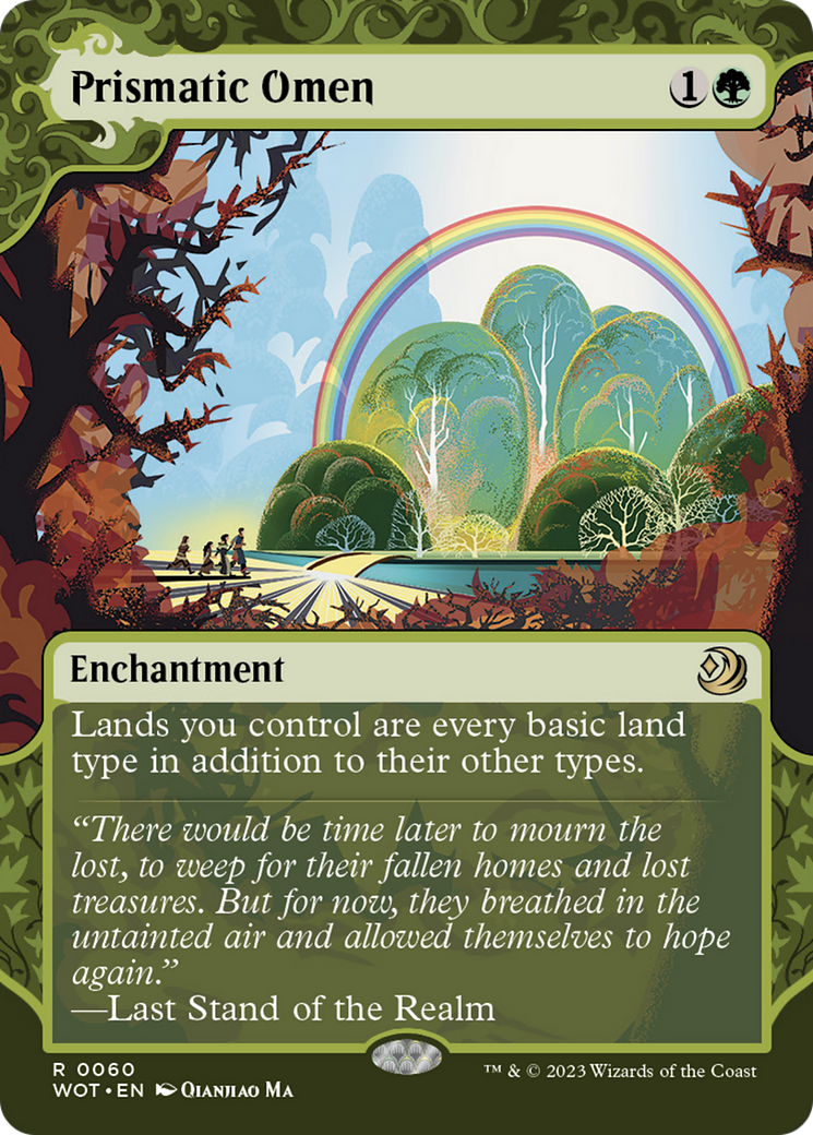 Prismatic Omen [Wilds of Eldraine: Enchanting Tales] | GrognardGamesBatavia