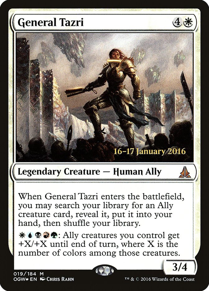 General Tazri [Oath of the Gatewatch Prerelease Promos] | GrognardGamesBatavia