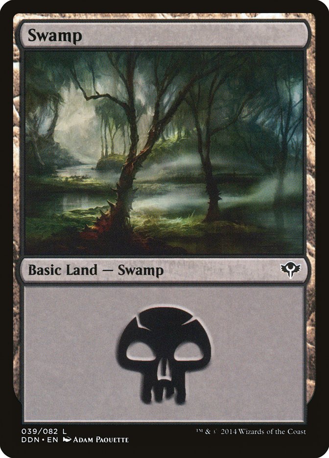 Swamp (39) [Duel Decks: Speed vs. Cunning] | GrognardGamesBatavia