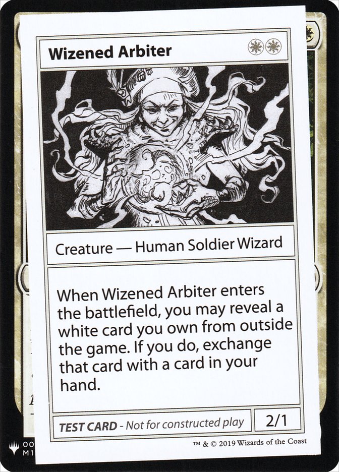 Wizened Arbiter [Mystery Booster Playtest Cards] | GrognardGamesBatavia