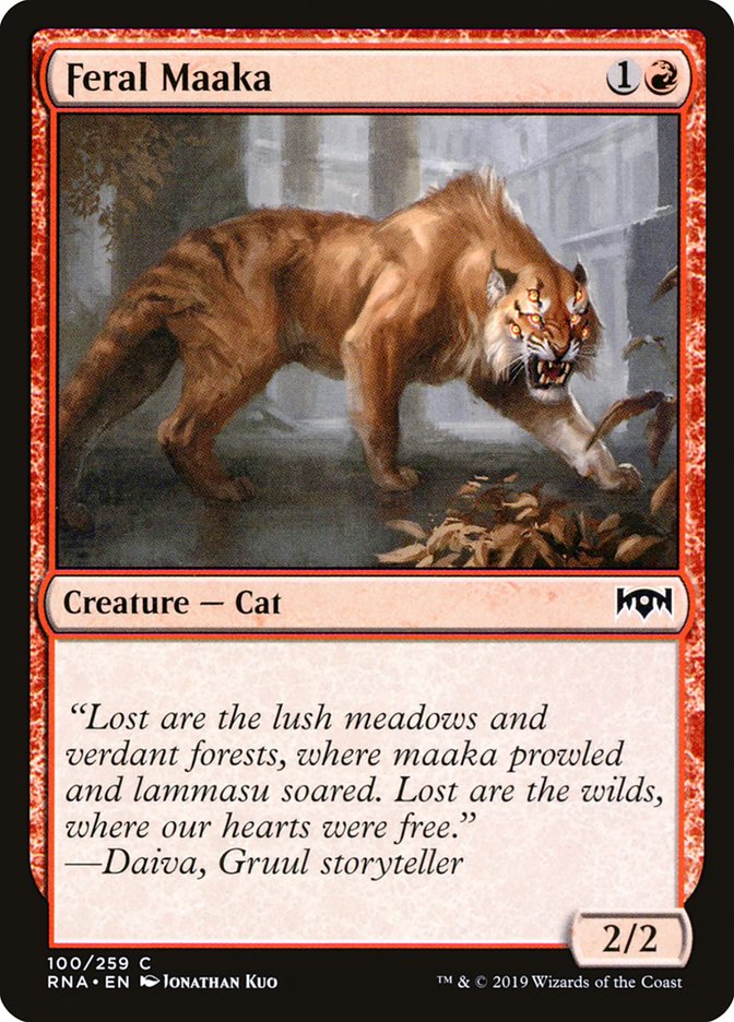 Feral Maaka [Ravnica Allegiance] | GrognardGamesBatavia