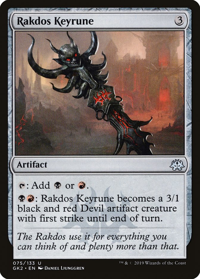 Rakdos Keyrune [Ravnica Allegiance Guild Kit] | GrognardGamesBatavia