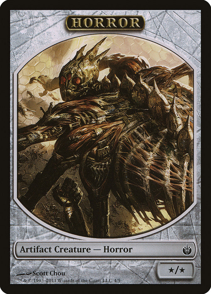 Horror Token [Mirrodin Besieged Tokens] | GrognardGamesBatavia