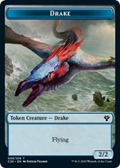 Drake // Insect (018) Double-Sided Token [Commander 2020 Tokens] | GrognardGamesBatavia