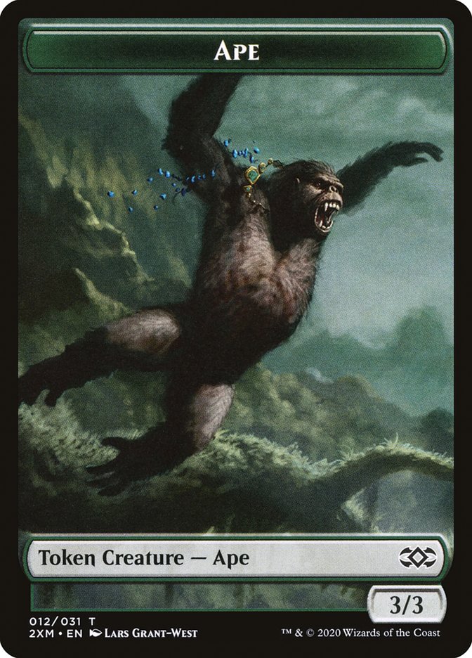 Ape Token [Double Masters Tokens] | GrognardGamesBatavia