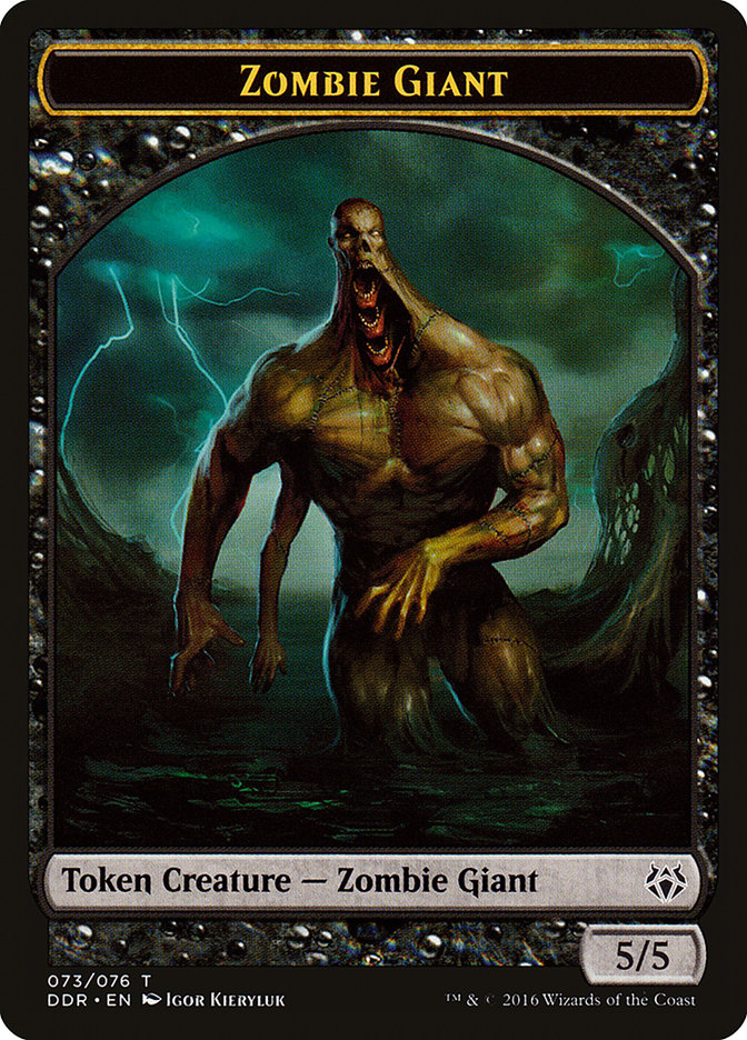 Zombie Giant Token [Duel Decks: Nissa vs. Ob Nixilis] | GrognardGamesBatavia